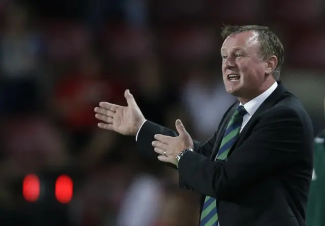 Northern Ireland manager Michael O'Neill