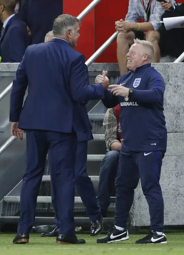 Sam Allardyce and Sammy Lee