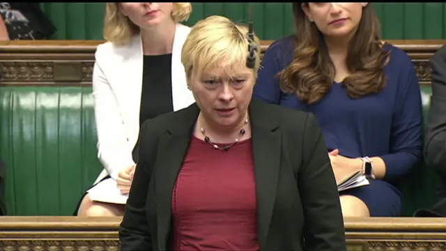 Former frontbencher Angela Eagle