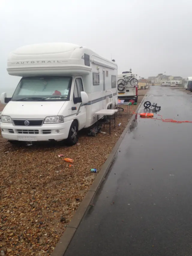 The seafront in Seaford