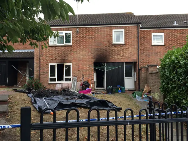 Fire at flat on Rochdale Way, Colchester