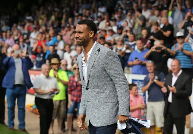 Anton Ferdinand at Roots Hall