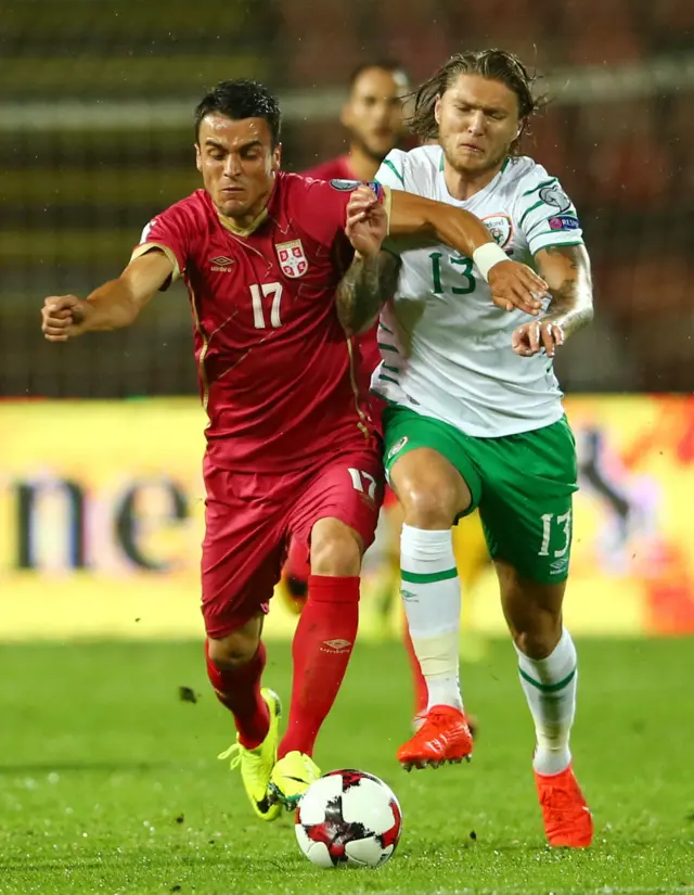 Serbia v Republic of Ireland