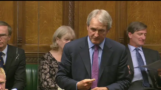 Former Conservative cabinet minister Owen Paterson