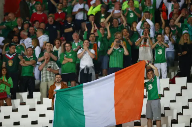 Ireland fans