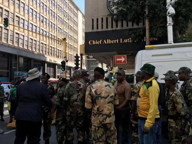 Security at Luthuli House