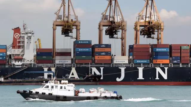 Hanjin vessel