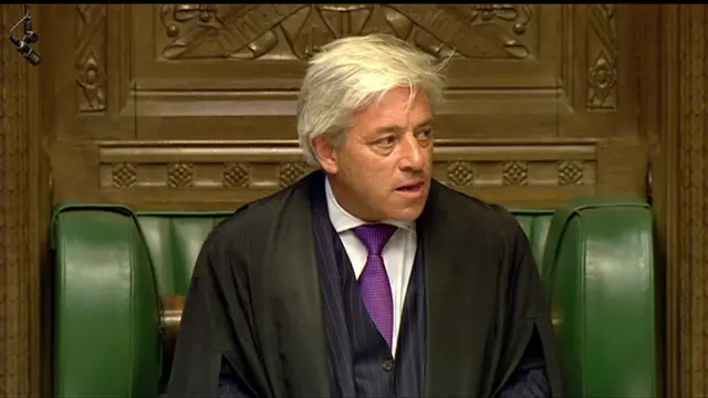 Speak John Bercow