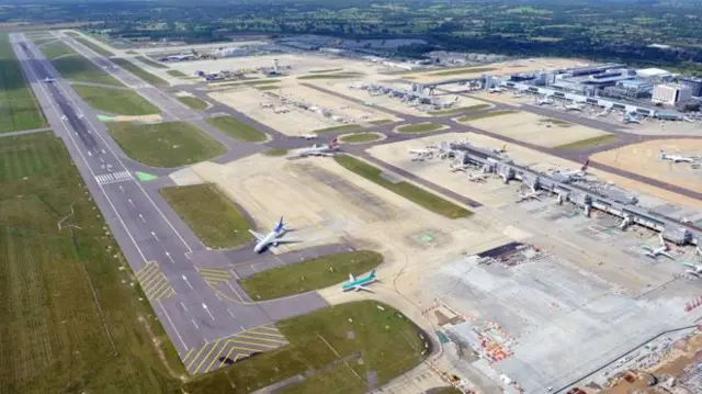 Gatwick runway