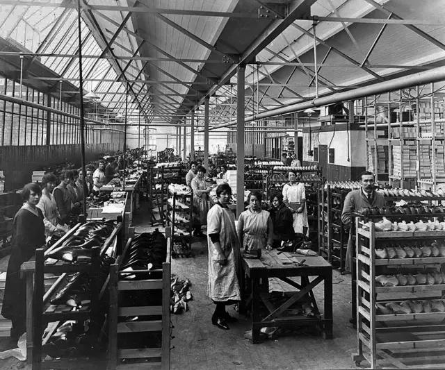 Norwich shoe factory