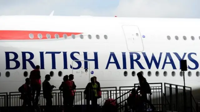 British Airways plane