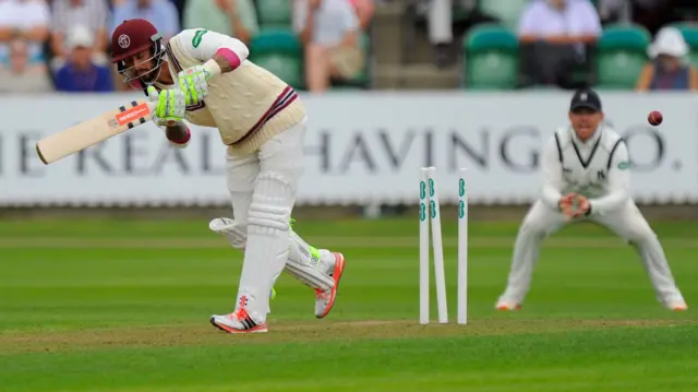 Peter Trego bowled