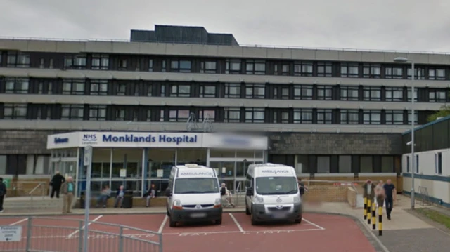 Monklands hospital