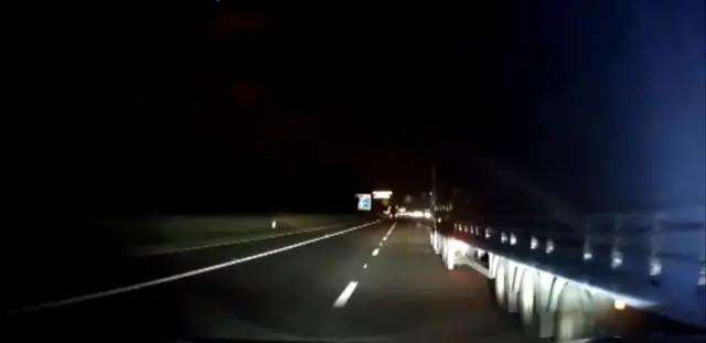 dashcam footage