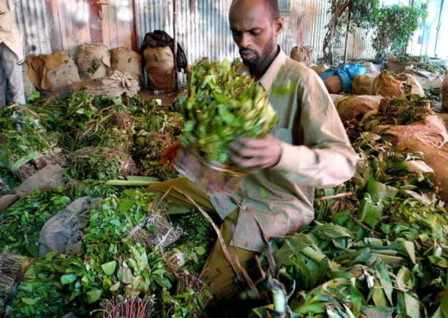 Khat market