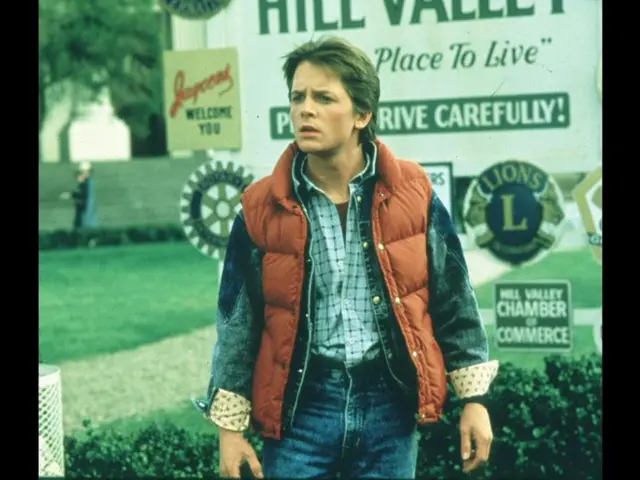 Michael J Fox in Back to the Future