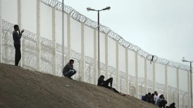 Migrants at Calais