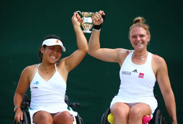 Yui Kamji & Jordanne Whiley