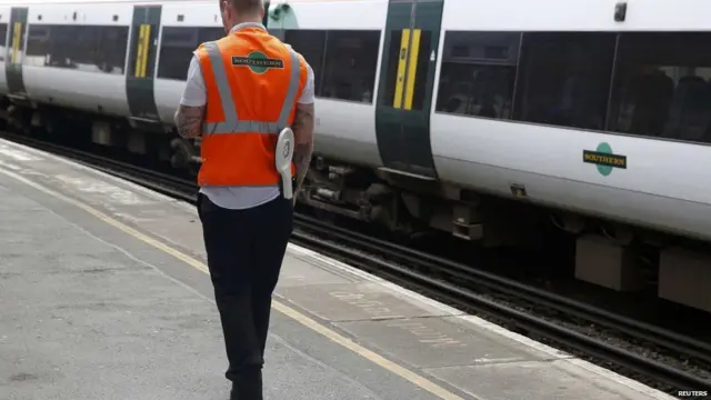 Image of Southern rail worker