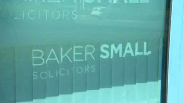 Baker Small sign