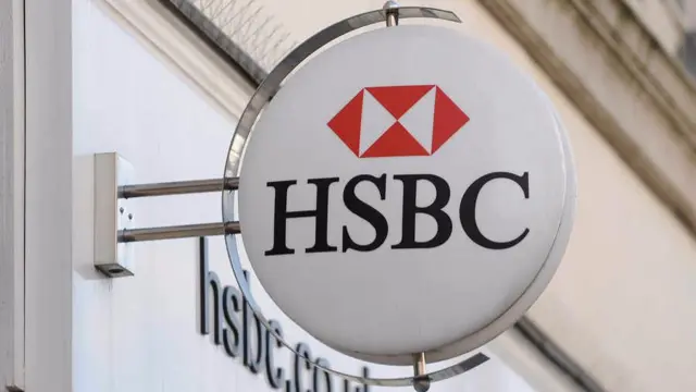 HSBC sign