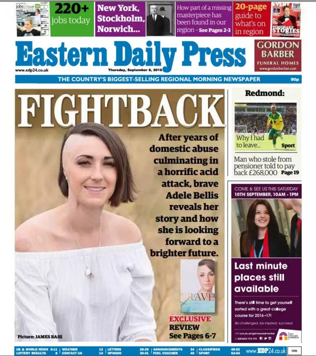 EDP front page