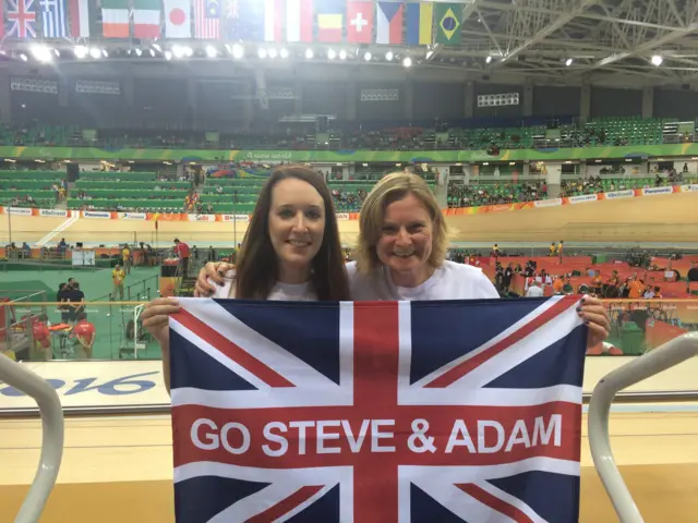 Becky Murray and Caroline Bate