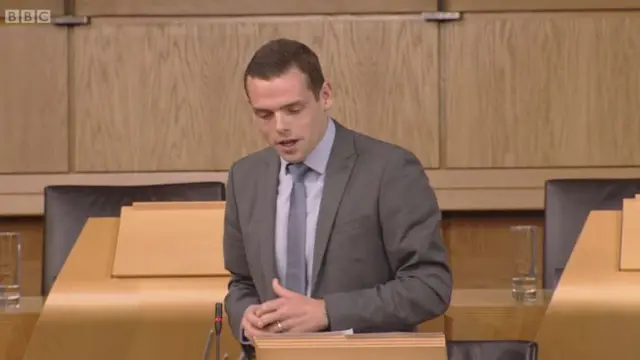 Scottish Conservative MSP Douglas Ross