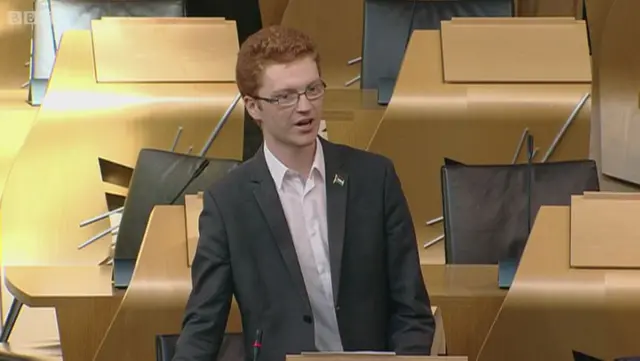 Scottish Green MSP Ross Greer