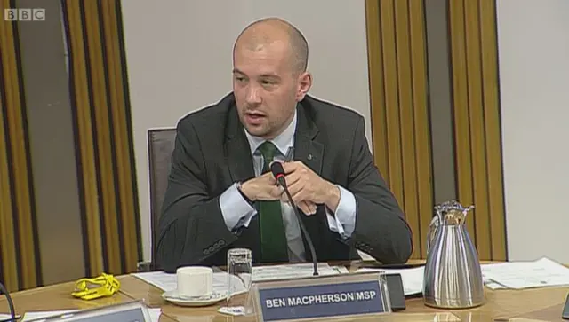 SNP MSP Ben Macpherson