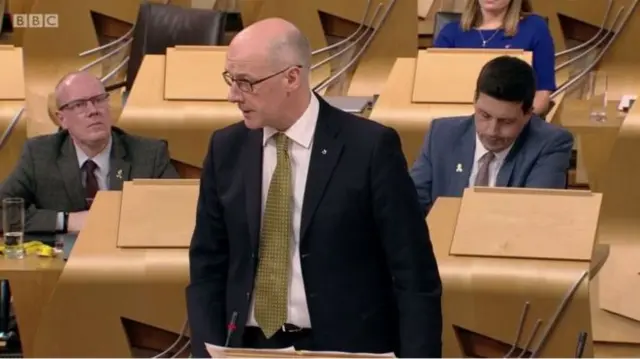 Education Secretary John Swinney