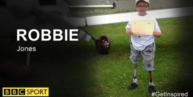 Robbie Jones, who will be taking part in the Junior and Mini Great North Run on Saturday, ahead of the main race on Sunday