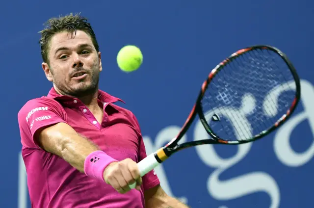 Stan Wawrinka of Switzerland