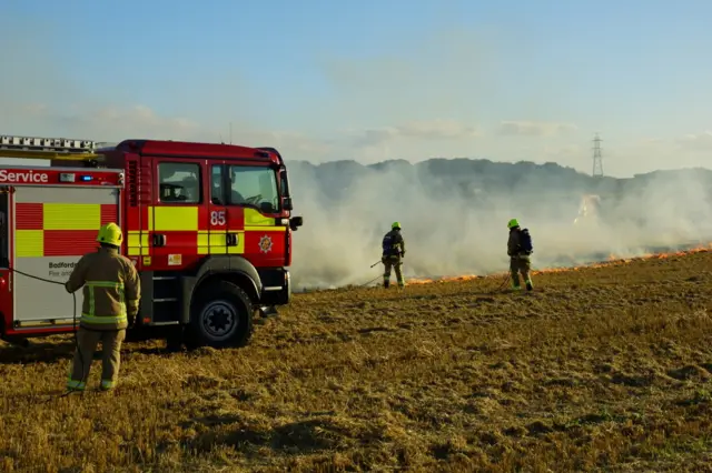 Field fire