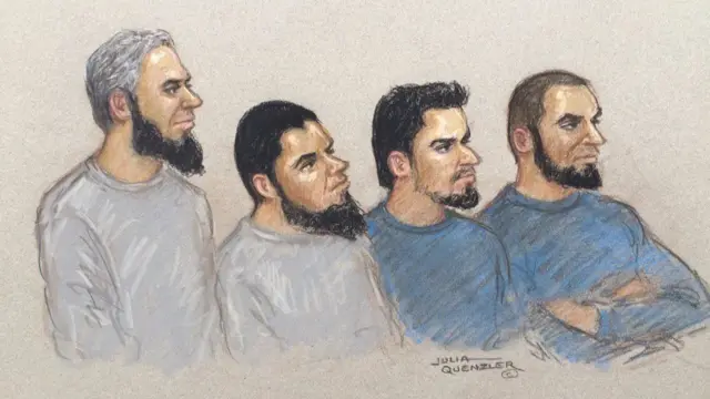 Naweed Ali, Khobaib Hussain, Mohibur Rahman and Tahir Aziz