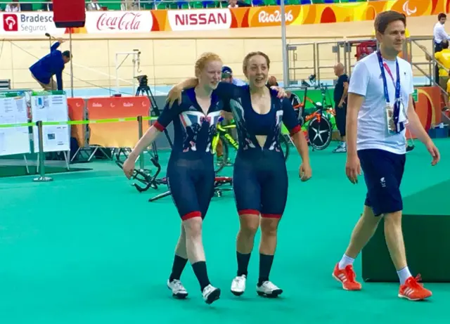 Sophie Thornhill and Helen Scott