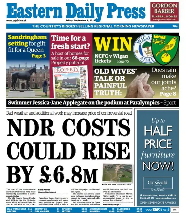 EDP front page