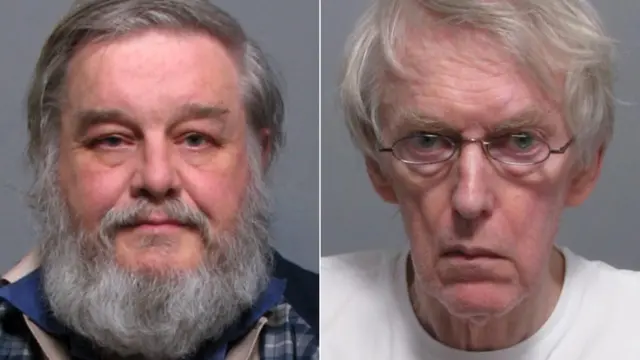 Derek Slade (left) and Alan Brigden (right)