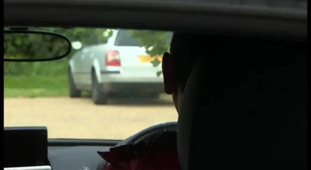 Victim of Gerard Singer in a car