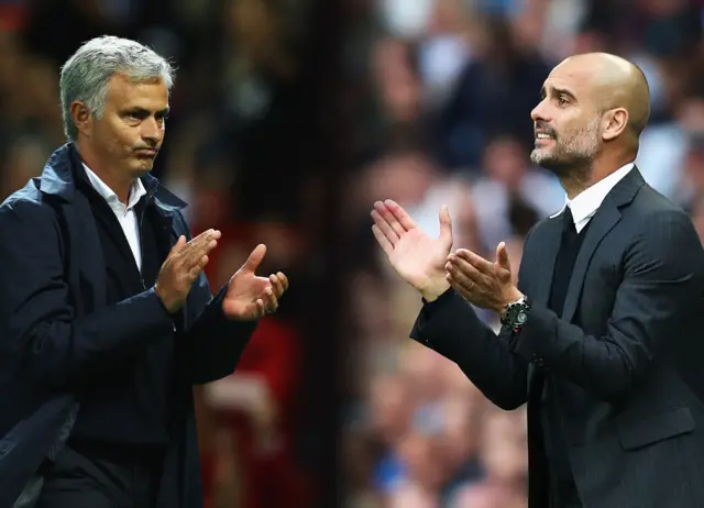 mourinho and guardiola