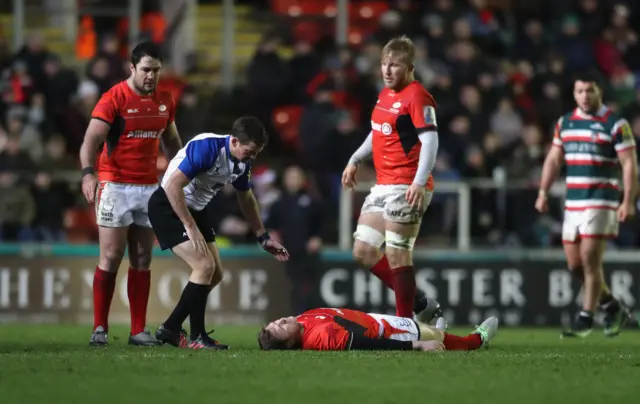 Saracens' Chris Ashton