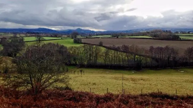 Countryside near Annscroft