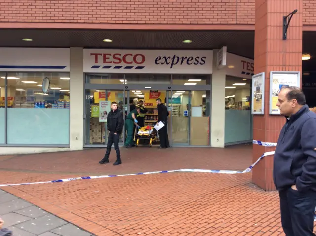 Tesco in the Haymarket shopping centre