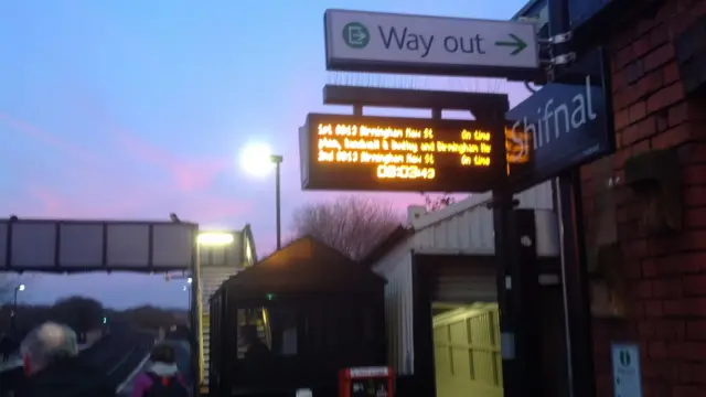 Shifnal train station