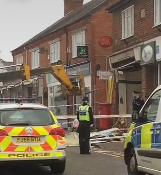 Ram-raid in Rothley