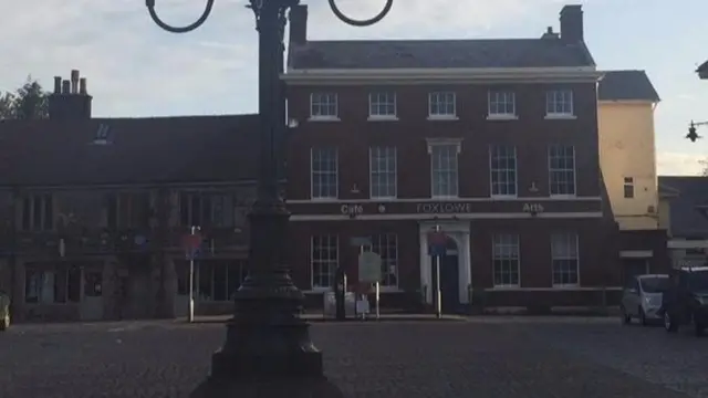 Leek town square