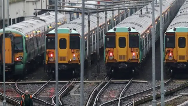 Southern rail trains