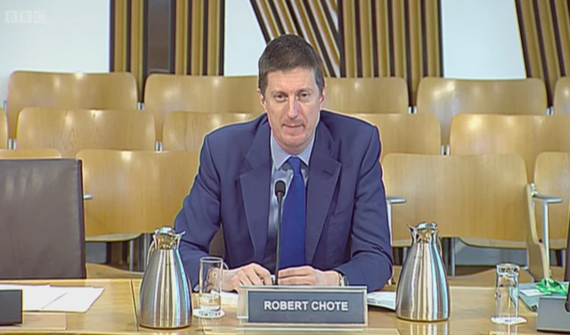 OBR chairman Robert Chote