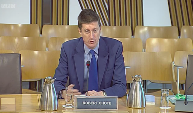 Office for Budget Responsibility chairman Robert Chote