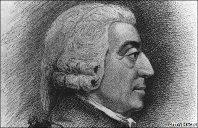 Philosopher and economist Adam Smith